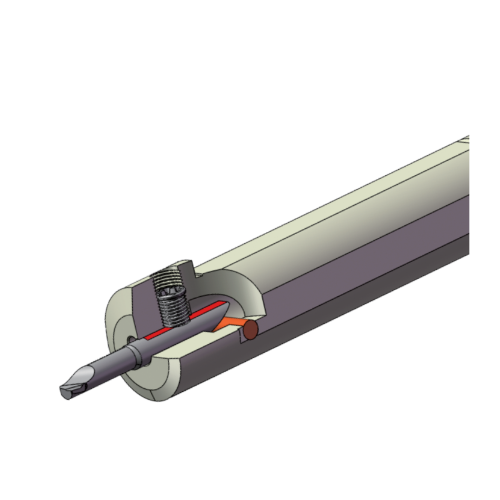 Ending center Pin locking:Boring