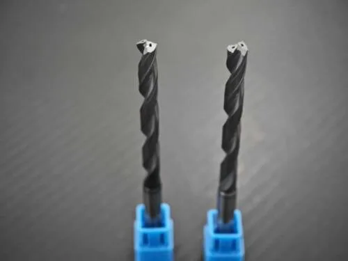 HEYI through-coolant carbide drill used as a reference for small-hole breakage troubleshooting