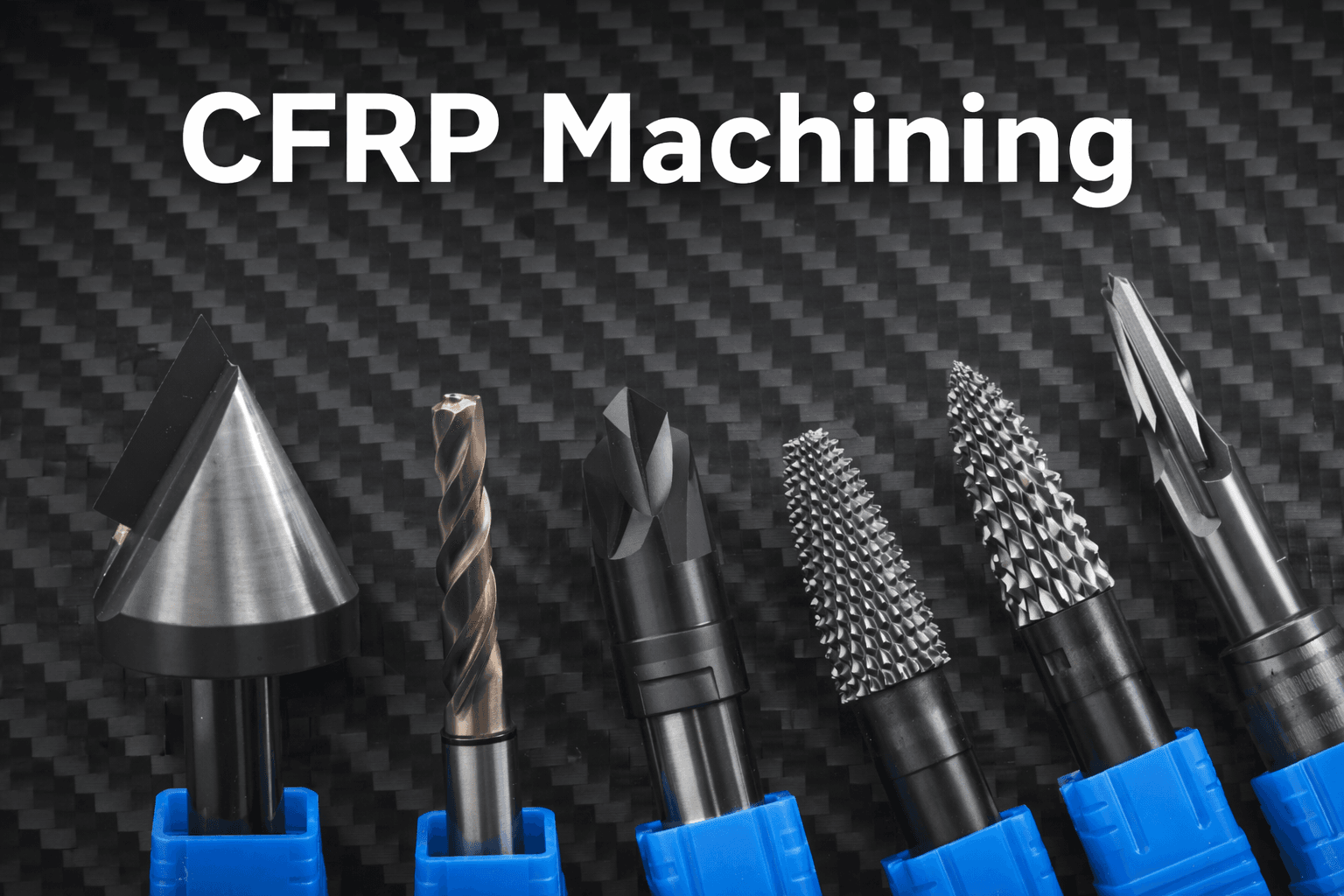 PCD and related tooling for CFRP machining applications